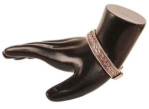 Hammered Copper Bracelet Vintage Luxury Handmade Healing <b>Magnetic</b> Cuff <b>Jewelry</b> Women High Quality Party Health Spiritual - Product Image 4