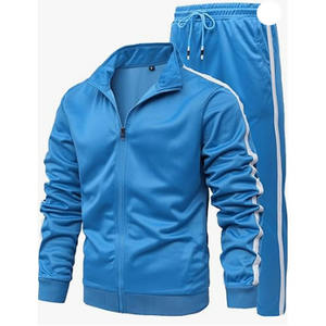 Nouveau survêtement de créateur de qualité supérieure pour hommes Survêtements à fermeture éclair vierges personnalisés - Product Image 3