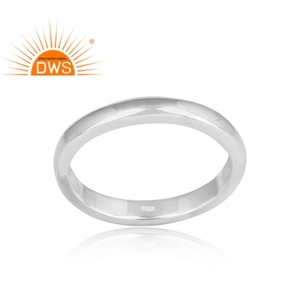 Best Selling Fine Sterling Silver <b>Statement</b> Band <b>Ring</b> Custom Jewelry <b>For</b> <b>Women</b> Gift <b>For</b> Her - Product Image 2