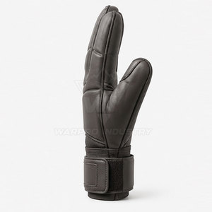 Gants de gardien de but sportifs en cuir, légers, ajustables, durables, confortables, respirants, parfaits pour l'entraînement au football en extérieur - Product Image 4