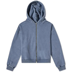 Sweats à capuche délavés à l'acide pour hommes 2025 – Vente en gros, dernière conception vintage, service OEM, vêtements respirants à capuche - Product Image 5