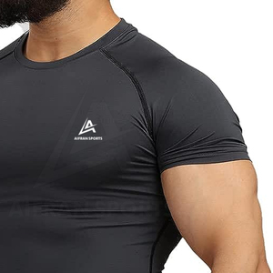 Camisas de Compresión para Hombre, Ropa Deportiva para Fitness, Culturismo, Gimnasio - Product Image 5