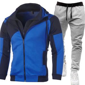2025, conjunto informal de Sudadera con capucha cálida para hombre, chándal para hombre, ropa para exteriores, Top, pantalón de chándal, ropa de calle para correr - Product Image 1