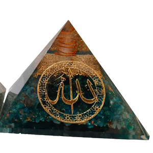 Pirámide de orgón, pirámide de Alá Mohammed, pirámides islámicas al por mayor, cristales al por mayor de exportaciones de cristales Amayra - Product Image 1