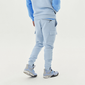 Wholesale High Quality Custom 2 Piece Set 500 GSM 100% Cotton Baggy Fleece <b>Oversized</b> Hoodies <b>Jogger</b> Set Tracksuit Sweatsuit Men - Product Image 6