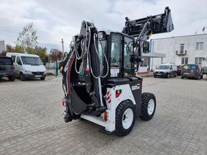 Retroexcavadora de Hidromek 62SS a la venta, retroexcavadora de ruedas, cargador aprobado por la CE EPA con accesorio de retroexcavadora de carga frontal, Envío Gratis - Product Image 3