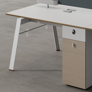 Cubículo modular de diseño moderno, Partición de personal para 2-6 personas, estación de trabajo, escritorio, muebles de oficina, partición móvil - Product Image 5