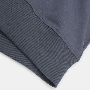 Sweat-shirt sérigraphié en éponge française lourd pour hommes, pull-over surdimensionné respirant et vierge OEM de marque privée pour l'hiver - Product Image 6