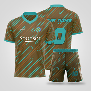 Camiseta de fútbol con sublimación y logotipo personalizado unisex, conjuntos cómodos superventas para adultos, fabricados en Vietnam con servicio OEM - Product Image 3