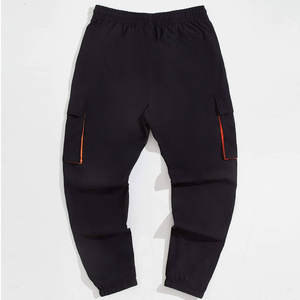 Pantalones Deportivos de Algodón Transpirable de Alta Calidad para Hombre, Pantalones Cargo de Cintura Media, Tela de Lona, Estilo Deportivo, Tinte Liso, Secado Rápido, Servicio OEM - Product Image 2