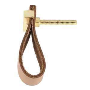 Manijas de Cuero Premium para Armarios y Puertas de Muebles, Acabado Pulido Impermeable, Diseño Elegante - Product Image 1