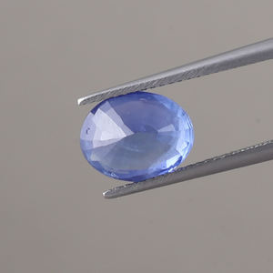 Zafiro Azul Sintético al por Mayor |   Corte Ovalado de 10x8 mm |   Zafiro Pulido de 4.51 Quilates, Certificado, 6mm, Joyería Fina - Product Image 3