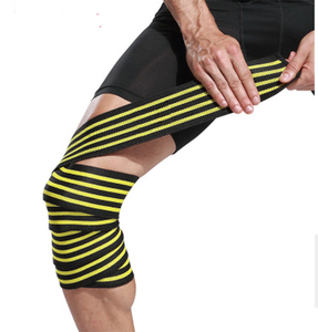 Bandes de genou pour la musculation et le fitness unisexe Misha Sports & Fitness, solides, élastiques, respirantes, durables et écologiques - Product Image 2