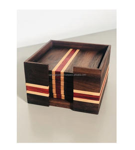 Posavasos de madera de diseño recién abastecido, posavasos de madera decorativos para mesa de boda de calidad de estilo Premium para bebidas a un precio asequible - Product Image 1