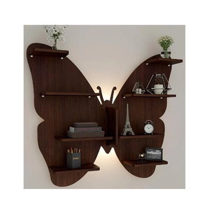 Objet de décoration en bois de ferme Signe d'art mural minimaliste Décoration murale de bureau moderne de bonne qualité à vendre - Product Image 2