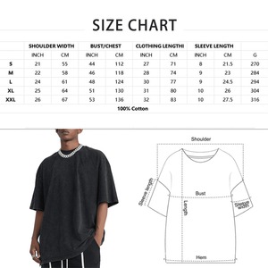 Camisetas de Alta Calidad Personalizables, Estilo Nuevo, 280 g/m², 100 % Algodón, Diseño de Copo de Nieve, Estilo Urbano, Manga Corta, Holgadas, Vintage, Lavadas - Product Image 4