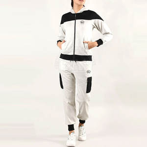 Custom Designed <b>Women's</b> Winter Tracksuit <b>Sets</b> Solid Color Breathable Windproof Eco-Friendly 100% Cotton Plus Size Lightweight - Product Image 1