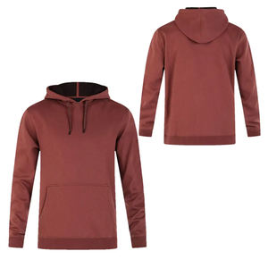 Personnalisé 500 gsm 100% coton tissu hommes sweats à capuche personnaliser blanc décontracté surdimensionné sweat à capuche impression broderie logo pour unisexe - Product Image 6