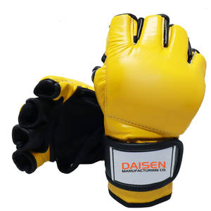 Guantes de MMA con Dedos Descubiertos de Alta Calidad con Logotipo Personalizado, Cómodos para Entrenamiento - Product Image 1