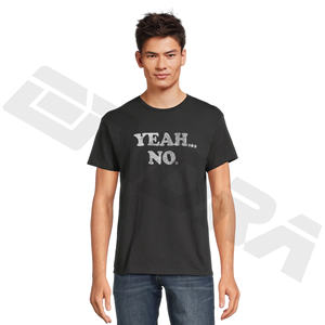 T-shirt pour homme à manches courtes écologique, logo personnalisé, motif graphique, col rond, mélange de coton et de polyester, léger, respirant, quotidien - Product Image 1