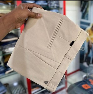 Pantalon formel pour homme, coupe droite moderne, taille mi-haute, taille et couleur personnalisées, nylon, fabrication artisanale, meilleure qualité, Inde - Product Image 4