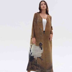 Women's High Quality Islamic Casual Maxi Dress Long Sleeves Hijab Modest Breathable Abaya Evening Parties Dubai Turkey Fashion - Product Image 2