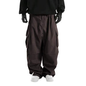 Pantalons de survêtement décontractés pour hommes 100% coton, taille mi-haute, avec logo brodé, ample, taille élastique, écologique, séchage rapide, en molleton - Product Image 4