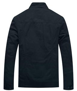 Canvas Cotton Jacket for Men Custom Logo Design <b>Stand</b> Collar <b>Work</b> Wear Men's Jackets Casual Fashion Travelling Winter Jacket - Product Image 2
