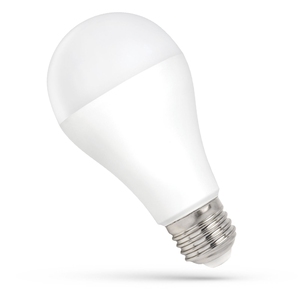 Lámpara LED estándar E27 20W 3000K 65x132mm (Spectrum WOJ+14488) - Product Image 1