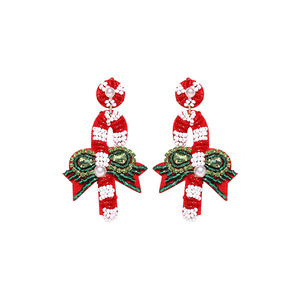 Best Selling Unisex Gold and Silver Plated Geometric Drop Earrings Christmas Jewelry from India - Product Image 5