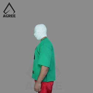 เสื้อยืดทรงบ็อกซี่ แขนสั้น สีเขียวป่า คุณภาพสูง สำหรับผู้ชาย คอกลม ทรงโอเวอร์ไซส์ พิมพ์ลายดิจิทัล ยูนิเซ็กส์ เป็นมิตรกับสิ่งแวดล้อม - Product Image 5
