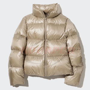 Chaquetas Acolchadas Unisex de Primera Calidad, Impermeables, con Cuello Alto Brillante, Diseño Frontal, Precio al por Mayor - Product Image 1