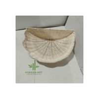 Panier suspendu pliable en rotin fait main pour une utilisation en intérieur/extérieur, décoration murale écologique, pot de fleurs