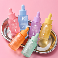 Flacon compte-gouttes en verre rose 30 ml Luxe Durable, Emballage secondaire personnalisé pour Boîte d'abonnement Premium de Soins de la Peau – Nouveautés