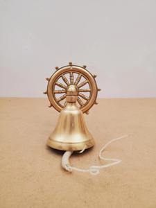 Campana de Latón Personalizada con Acabado Elegante, Campana de Latón Puro Ideal para Decoración Náutica, Regalo de Boda y Sonido para Entrada de Jardín - Product Image 2