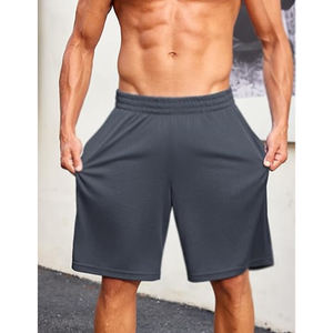 Pantalones Cortos Deportivos para Hombre de Alta Calidad 2026, Logotipo Personalizado, Poliéster de Alta Calidad, Cintura Elástica, Impresión Digital Sólida, Antiarrugas - Product Image 4