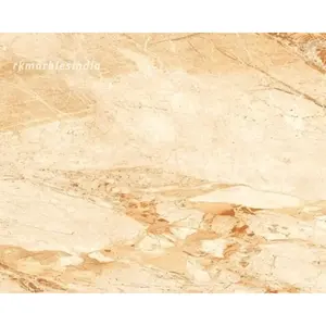 Breccia Aurora แผ่นหินอ่อนสีเบจสีขาวทันสมัยโดโลไมต์แคลไซต์ที่มีการขัดและขัดเงาสำหรับห้องน้ำและห้องครัวสำหรับใช้ในวิลล่า - Product Image 6