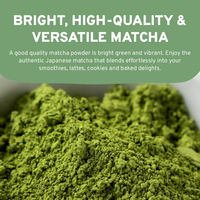 Poudre de thé vert Matcha biologique de qualité cérémonielle supérieure en vrac pour marque privée, vente en gros