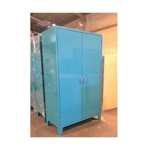 Almirah de metal de diseño elegante para dormitorio moderno con estantes espaciosos de construcción resistente y sistema de cierre seguro - Product Image 5