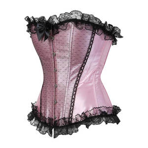 Corset en cuir de haute qualité de taille personnalisée pour femmes Corset de couleur unie respirant pour vêtements de club - Product Image 3