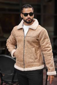 Abrigo de Invierno para Hombre con Logotipo Personalizado, Cierre de Cremallera Impermeable, Ropa Exterior Informal Cálida, Ajuste Cómodo para Uso Diario y al Aire Libre - Product Image 5
