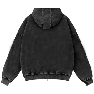 Sudadera con capucha de peso pesado lavado ácido vintage personalizado | 100% algodón | Proveedor mayorista - Product Image 2