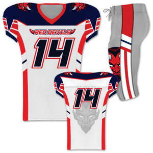 Uniforme de sport pour hommes Ensembles d'uniformes de football américain pour les jeunes Uniforme de football américain sur mesure - Product Image 1