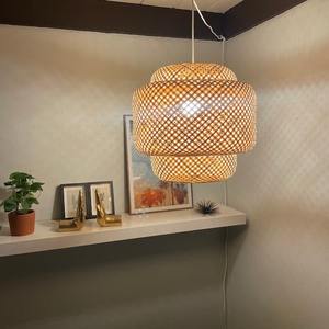 โคมไฟระย้าไม้ไผ่ทำด้วยมือจากเวียดนามวัสดุหวาย FBA สำหรับ Amazon - Product Image 2