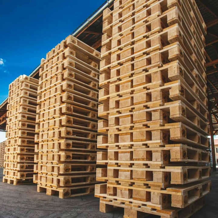 Direct Supplier's Hot Sale Best Price Natural Wooden Pallets High Quality from Market Leader