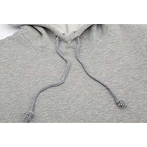 <b>Mens</b> Comfortable Hoodie Top Button Collar Sweatshirt Fashion Basic Apparel Solid Color Fleece <b>Pullover</b> <b>Men</b> Cotton Blend Hoodie - Product Image 2