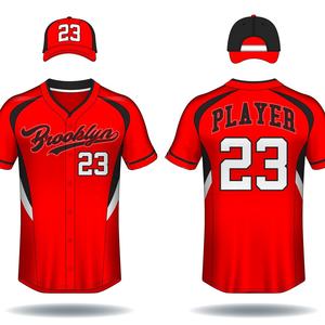 Vente en gros de maillots d'équipe de baseball sur mesure, cousus avec une impression numérique par sublimation, respirants - Product Image 2