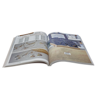 Échantillon gratuit Recyle personnalisé papier d'art Flyer livret livre de poche brochure catalogue impression de magazines