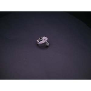 Bague Croix de Luxe Entièrement Micro-Pavée de Zircons Cubiques Créés en Laboratoire, Finition Or Blanc, Bijou Religieux Massif et Surélevé en 3D - Product Image 4