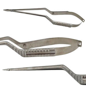 Porte-aiguille Yasargil droit à baïonnette, instrument de neurochirurgie en acier inoxydable, certifié CE WORLD - Product Image 1